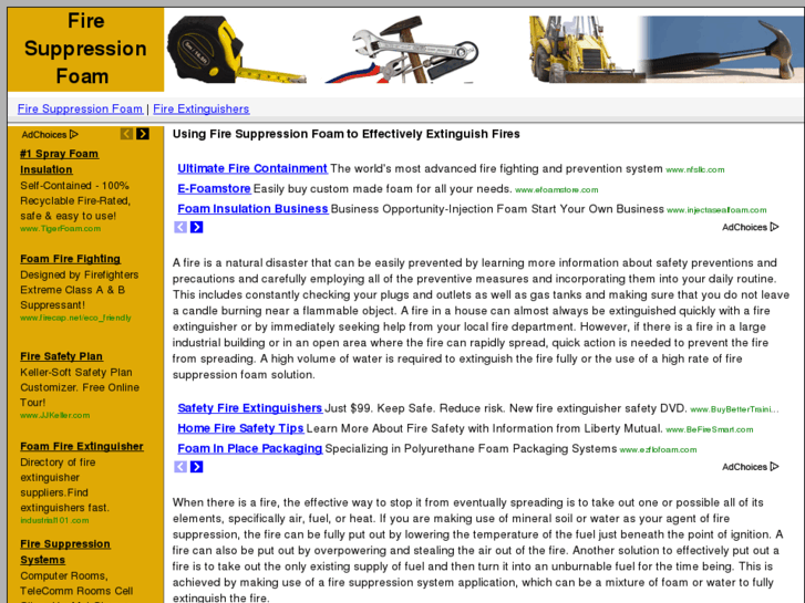 www.firesuppressionfoam.com