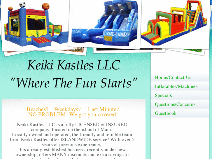 www.keikikastles.com