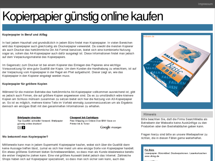 www.kopierpapier.biz