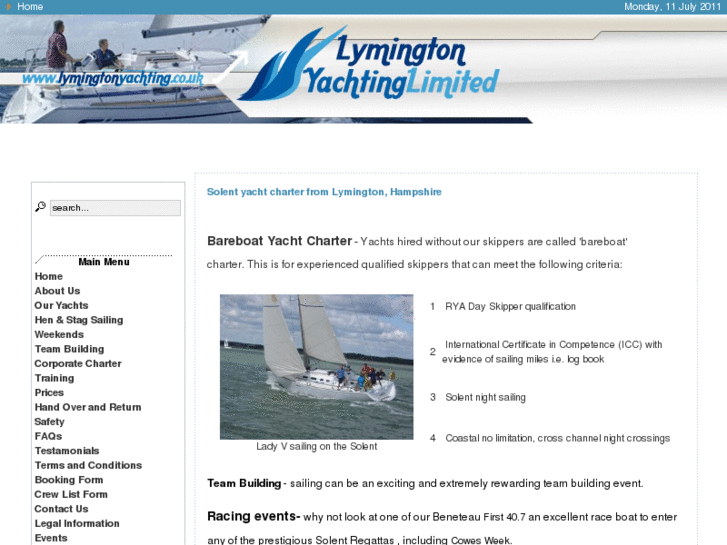 www.lymingtonyachting.co.uk