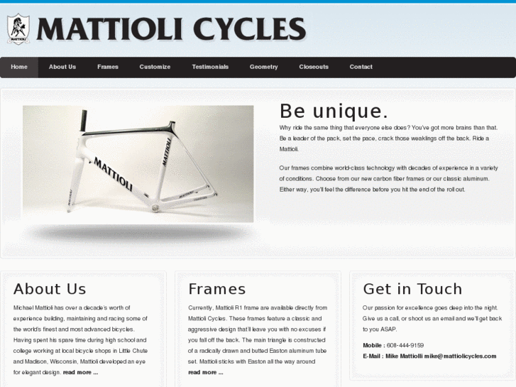 www.mattiolicycles.com