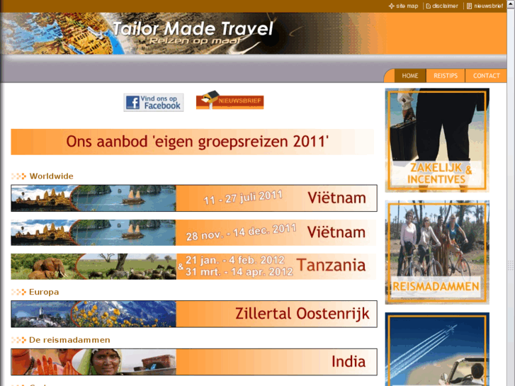 www.tailormadetravel.be