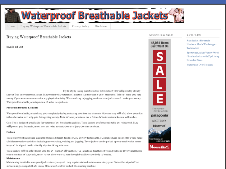 www.waterproofbreathablejacket.com