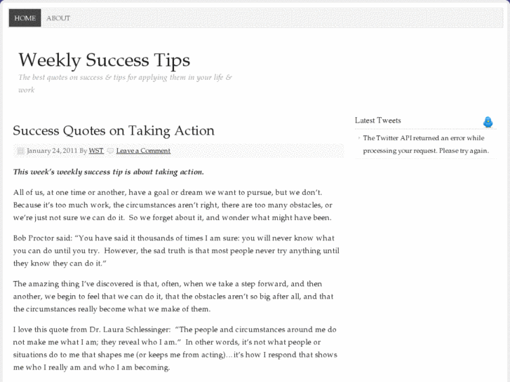 www.weeklysuccesstips.com