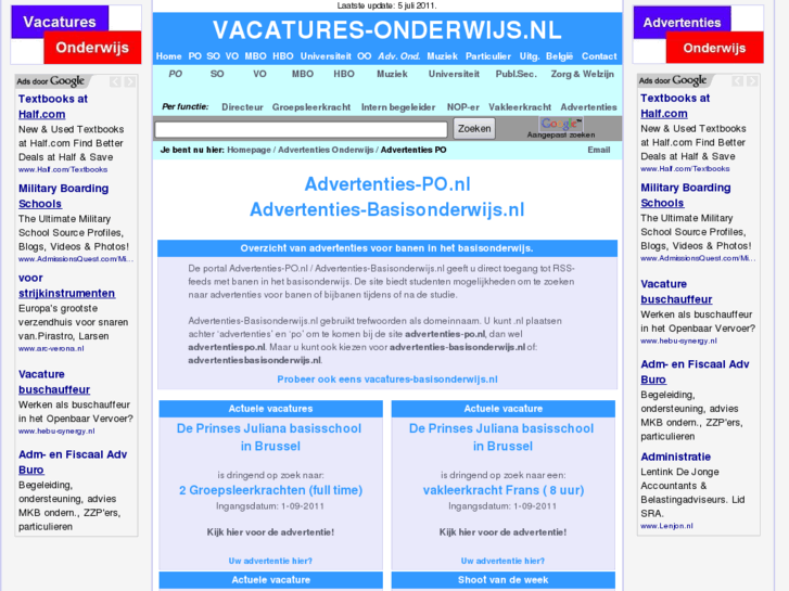 www.advertenties-basisonderwijs.nl