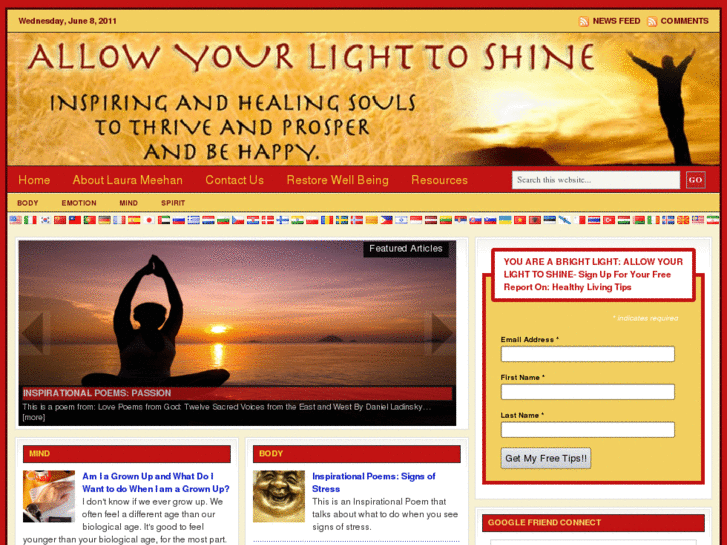 www.allowyourlighttoshine.com