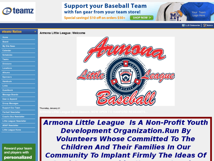 www.armonalittleleague.org