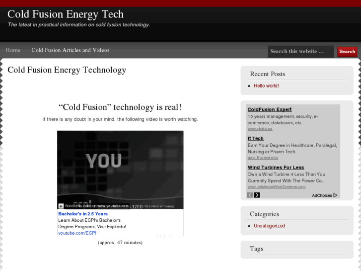 www.coldfusionenergytech.com