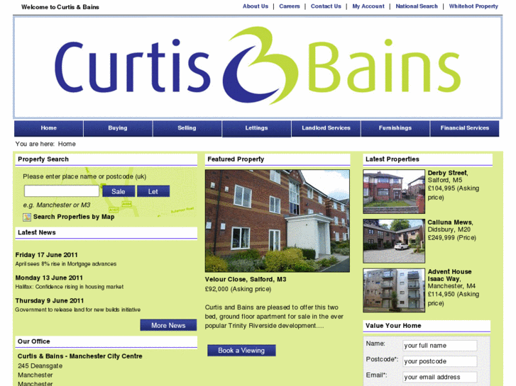 www.curtisandbains.co.uk