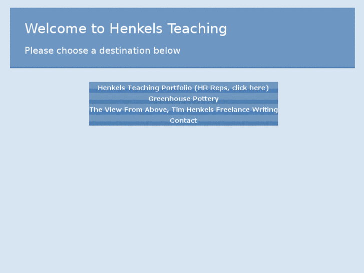 www.henkelsteaching.com