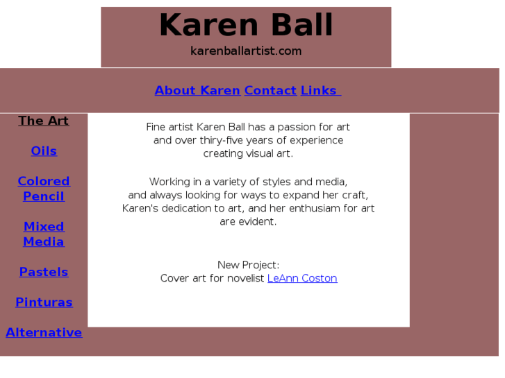 www.karenballartist.com