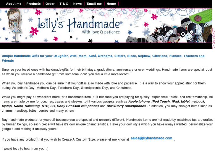 www.lilyhandmade.com