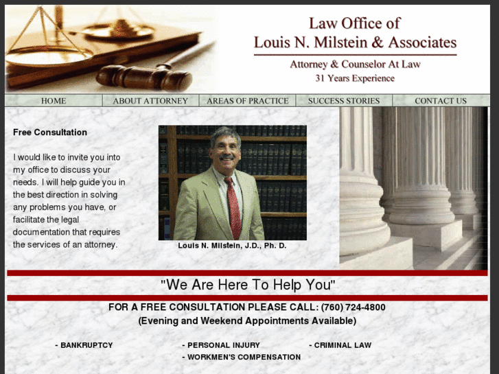 www.loumilsteinlaw.com