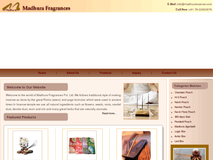 www.madhuraincense.com