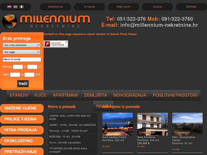 www.millennium-nekretnine.hr