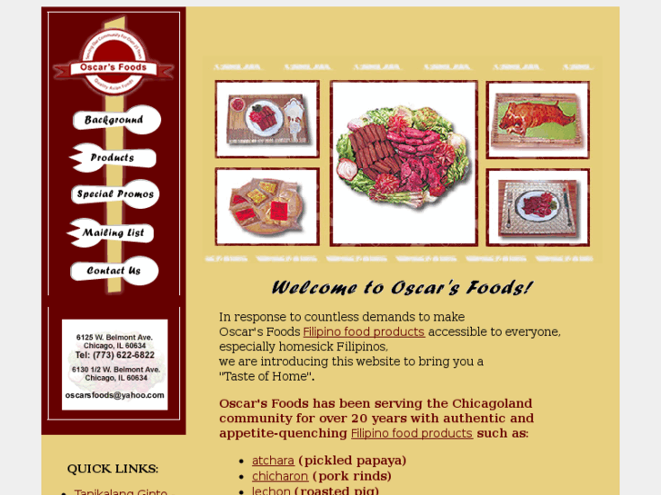 www.oscarsfoods.com