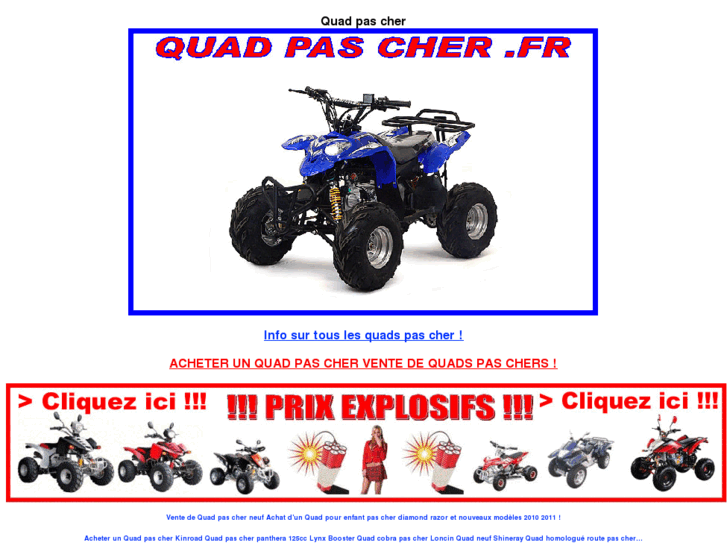 www.quadpascher.fr