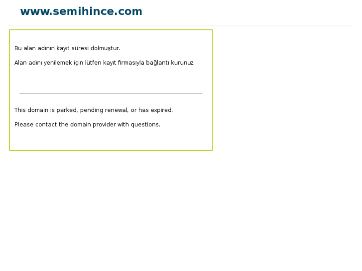 www.semihince.com