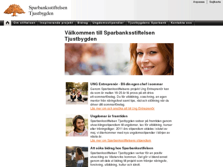www.sparbanksstiftelsentjustbygden.se