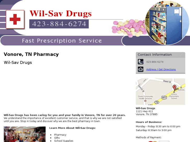 www.wilsavpharmacyvonore.com