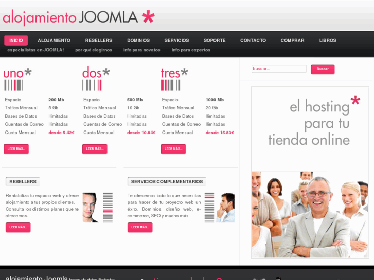 www.alojamiento-joomla.com