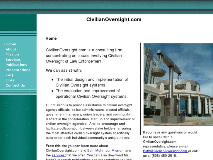 www.civilianoversight.com