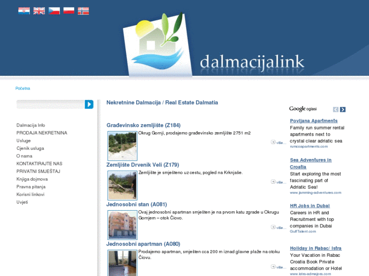 www.dalmacijalink.hr