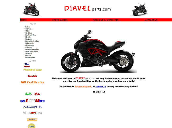 www.diavelparts.com