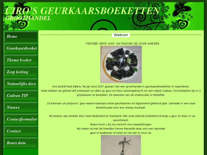 www.geurkaarsboeket.com