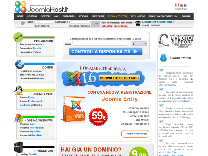 www.joomlahost.it