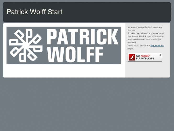 www.patrickwolff.net