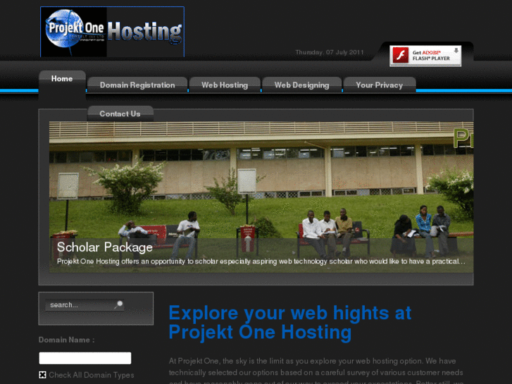 www.projektonehosting.com
