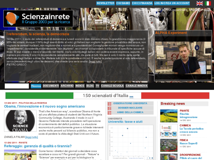 www.scienzainrete.it