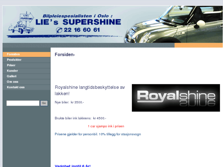 www.supershine.no