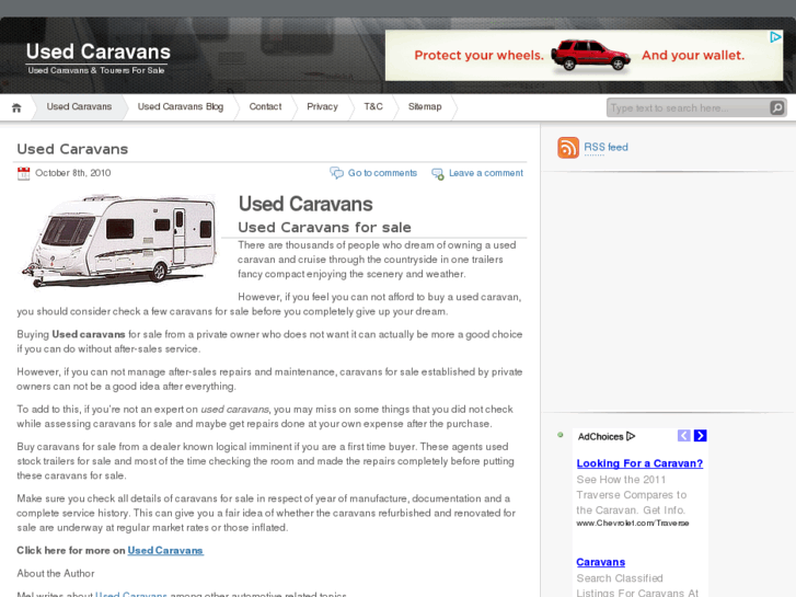 www.used-caravans.info