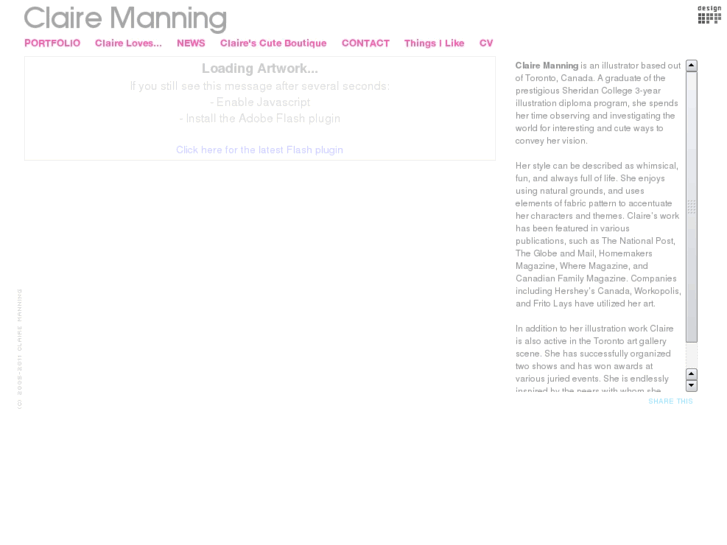 www.clairemanning.com