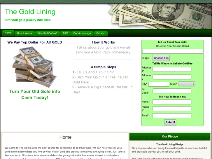 www.goldlining.com