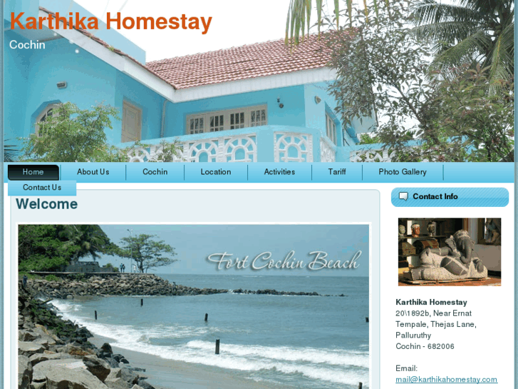 www.karthikahomestay.com