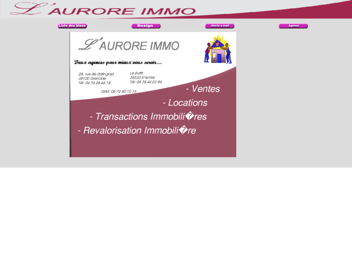 www.laurore-immo.fr