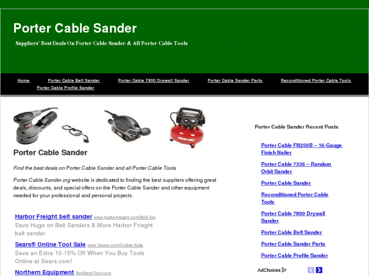 www.portercablesander.org