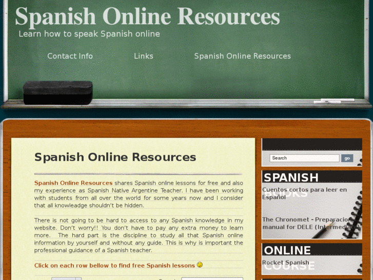 www.spanishonlineresources.com