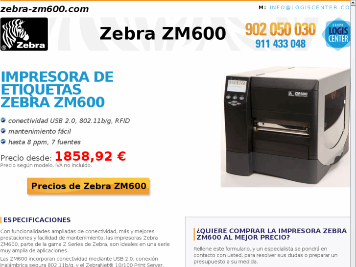 www.zebra-zm600.com