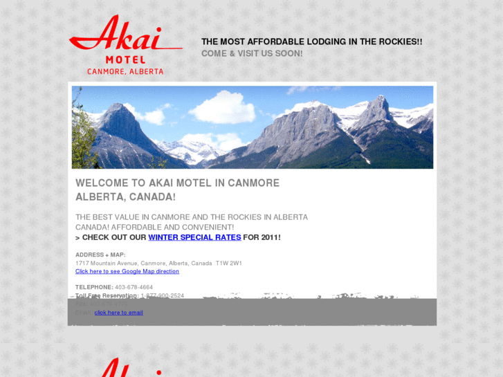 www.akaimotelcanmore.com