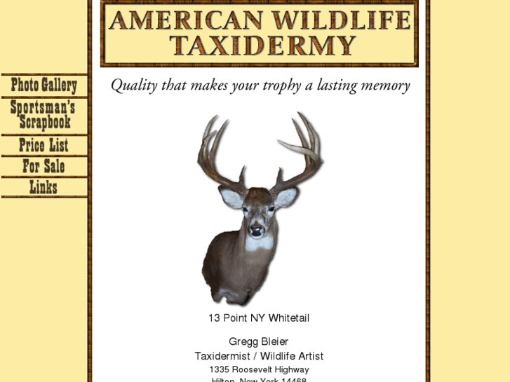 www.awtaxidermy.com