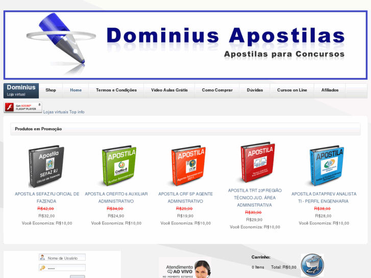 www.dominiusapostilas.com