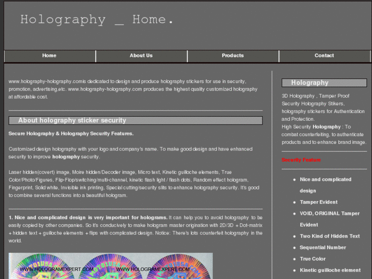 www.holography-holography.com