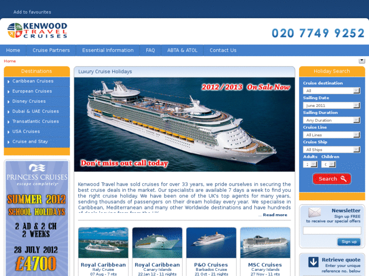 www.kenwoodtravelcruises.com