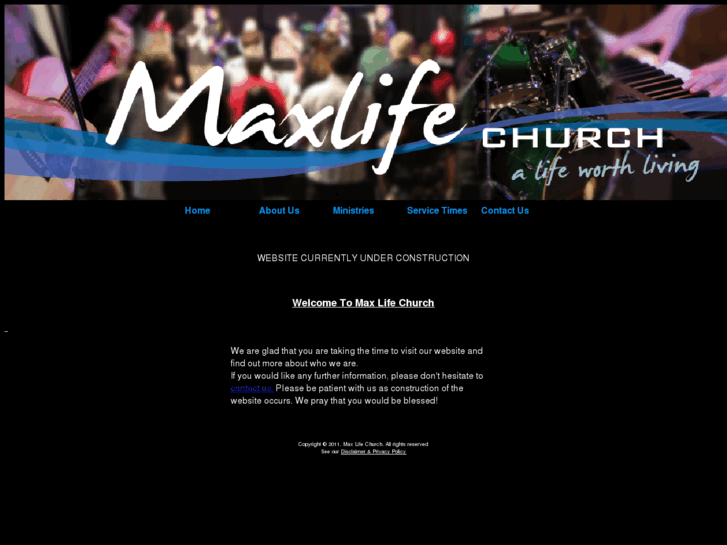 www.maxlifechurch.com