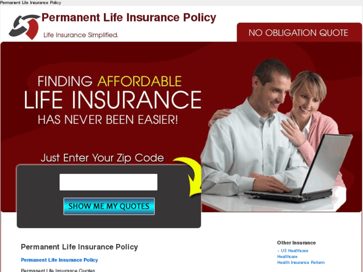 www.permanentlifeinsurancepolicy.com