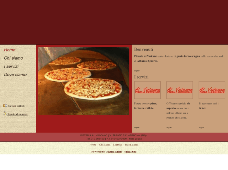 www.pizzerialvulcano.com